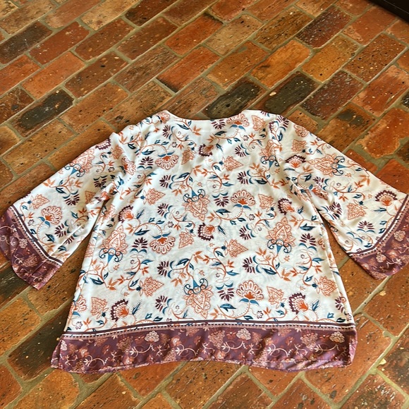 Violet & Claire Boho tunic top sx 1X - Picture 8 of 12